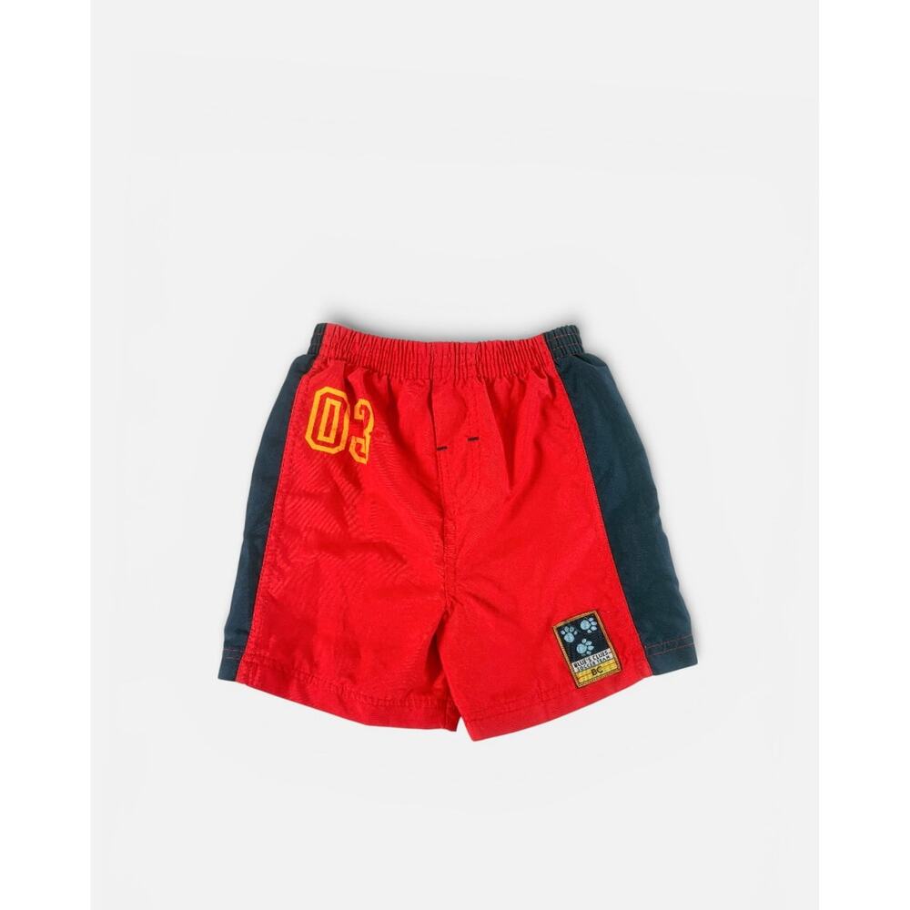 Vintage Blue’s Clues Soccer Shorts Toddler 2T Size Red Nickelodeon 2000s Y2K